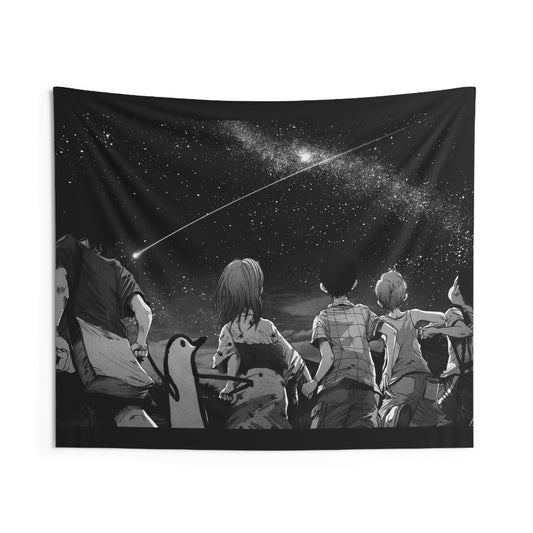 Manga Wall Tapestry - Stargazing