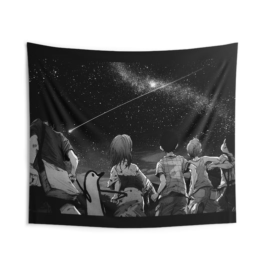 Manga Wall Tapestry - Stargazing